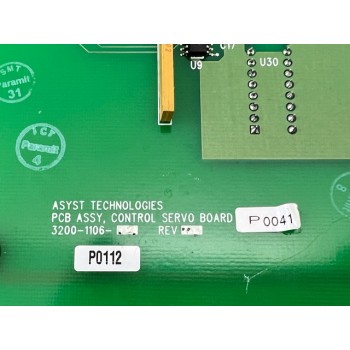 Asyst 3200-1065-07 Control Servo Board W/ Daughter 3200-1106-02 3200-1166-01 